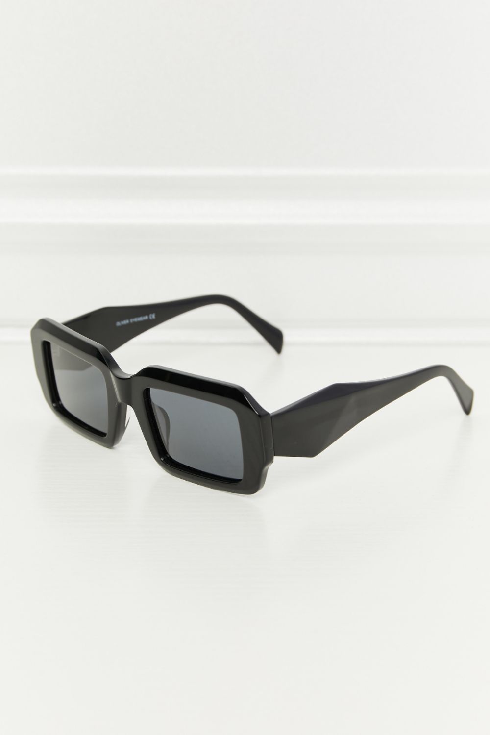 Rectangle TAC Polarization Lens Full Rim Sunglasses-Very Besty