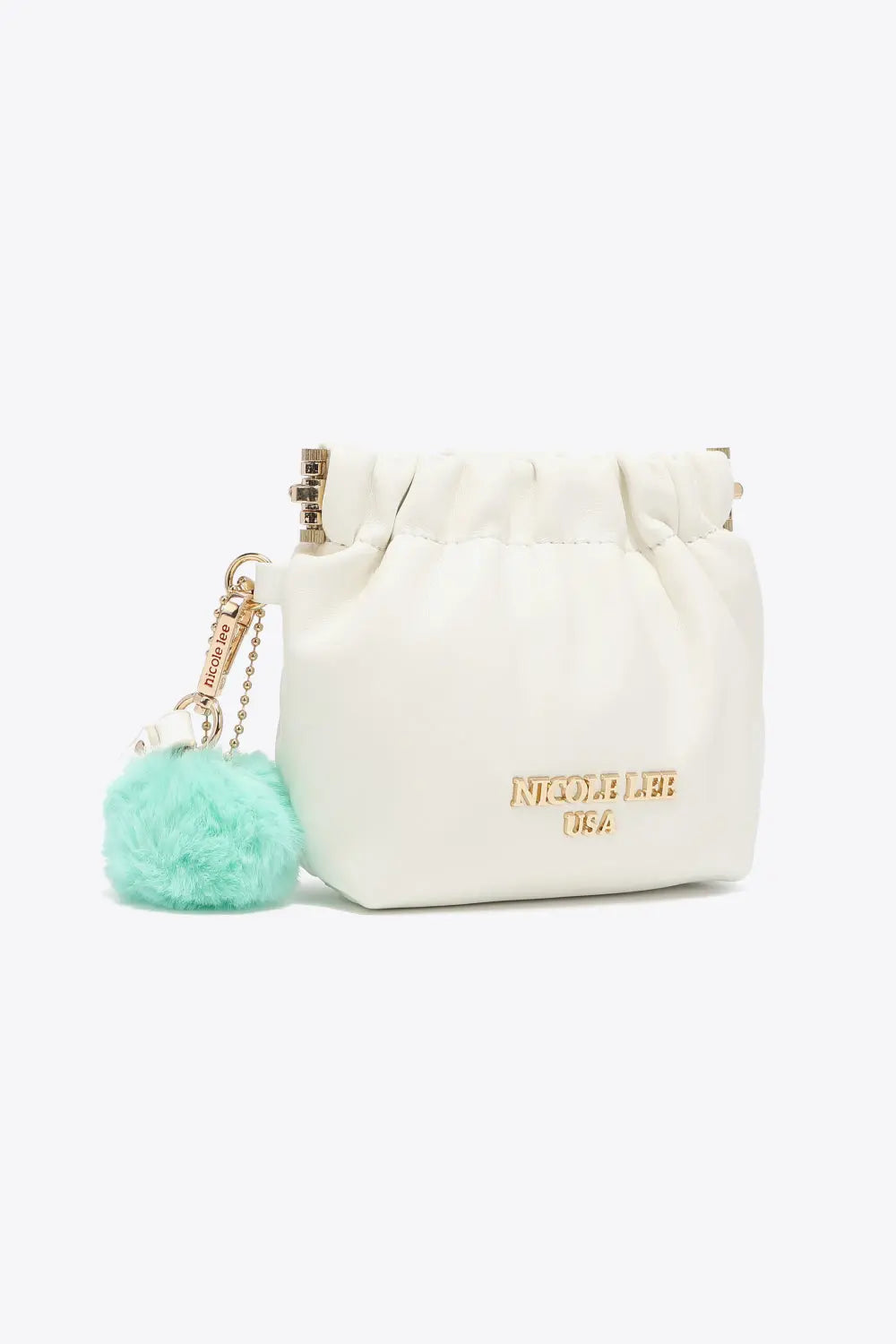 Nicole Lee USA Faux Leather Pouch-Very Besty