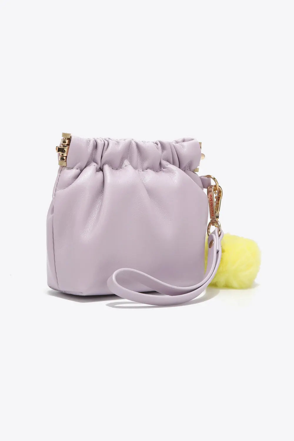 Nicole Lee USA Faux Leather Pouch-Very Besty