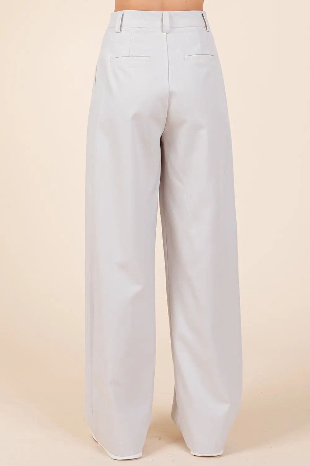 Mittoshop Pintuck Detail High Rise Pants-Very Besty