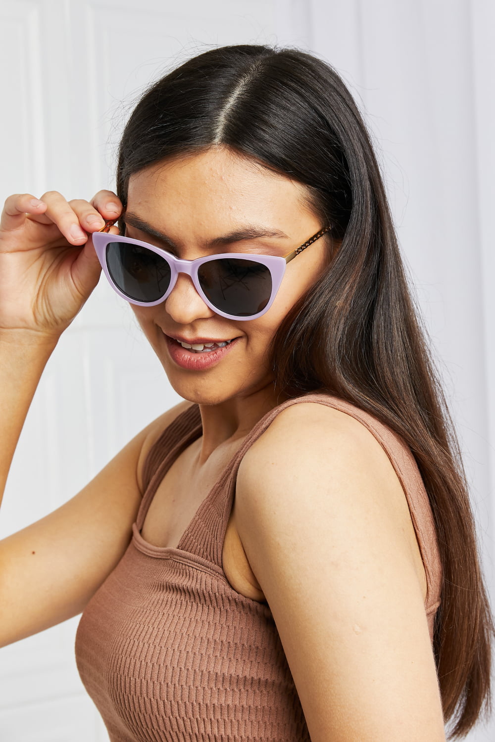 Cat-Eye Acetate Frame Sunglasses-Very Besty