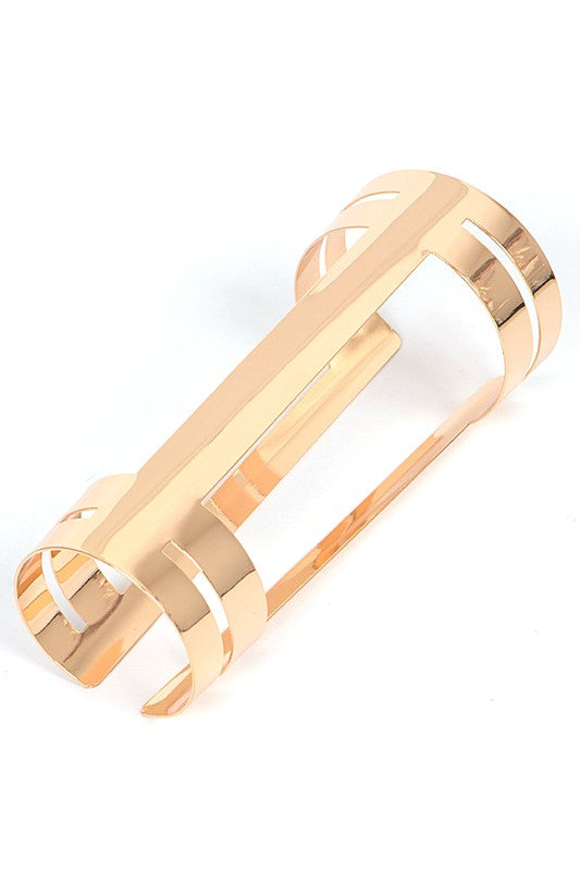 Cut Out Iconic Adjustable Cuff Bangle-Very Besty