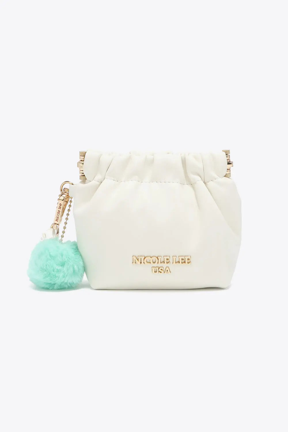Nicole Lee USA Faux Leather Pouch-Very Besty