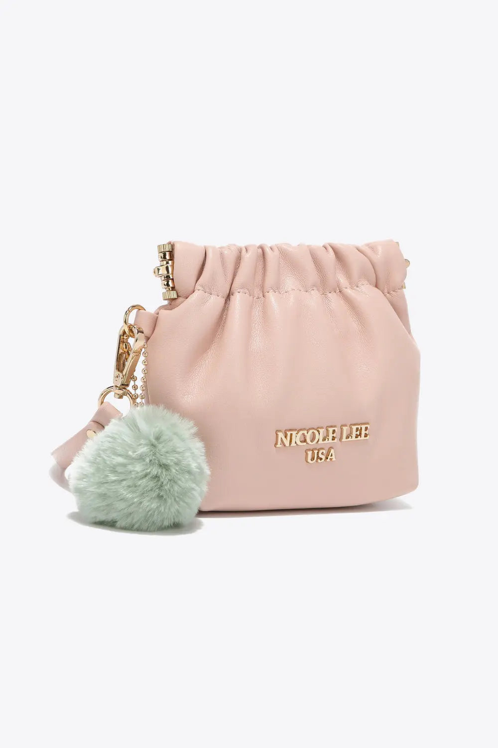 Nicole Lee USA Faux Leather Pouch-Very Besty