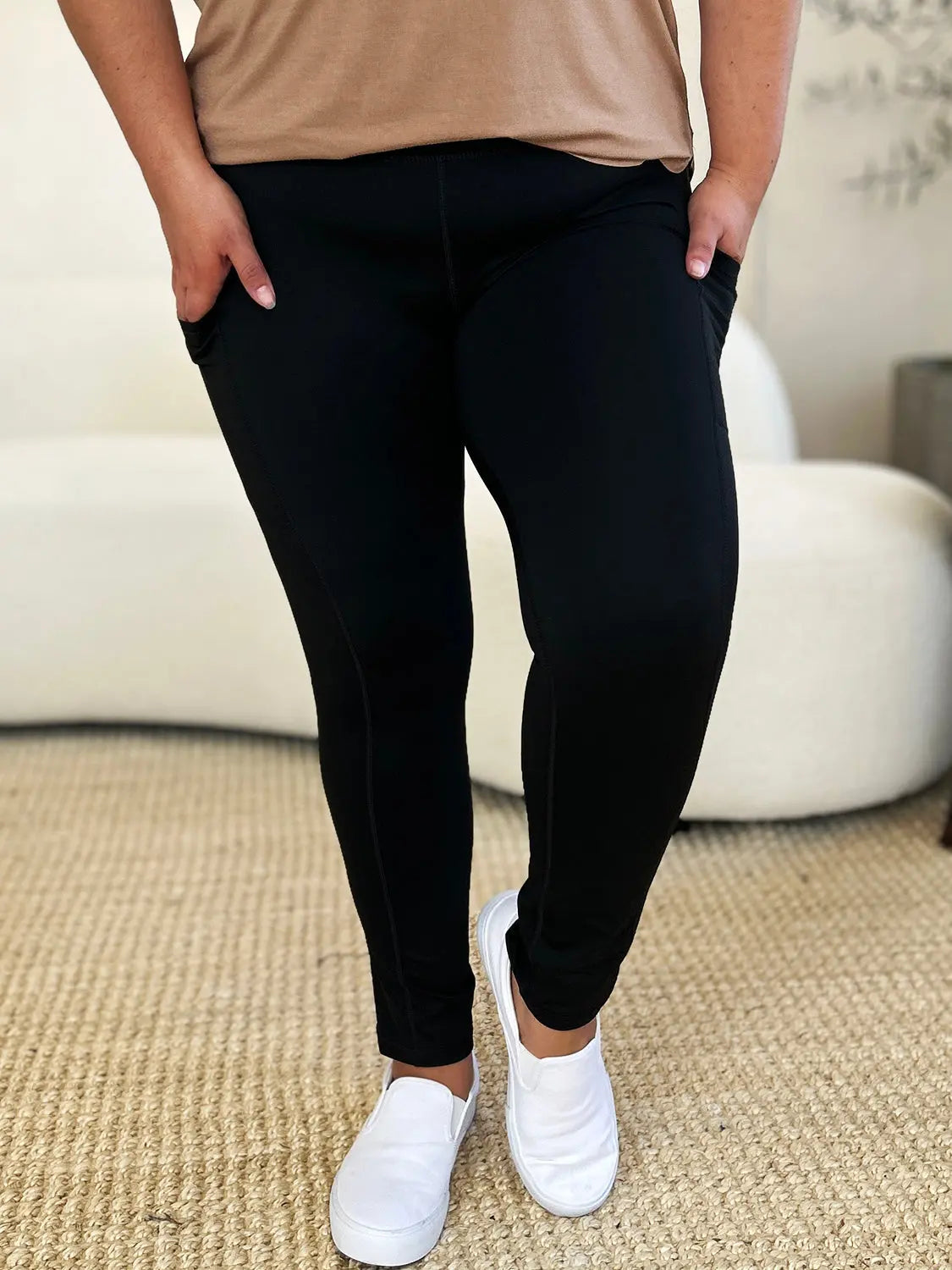 Wide Waistband Sports Leggings-Very Besty