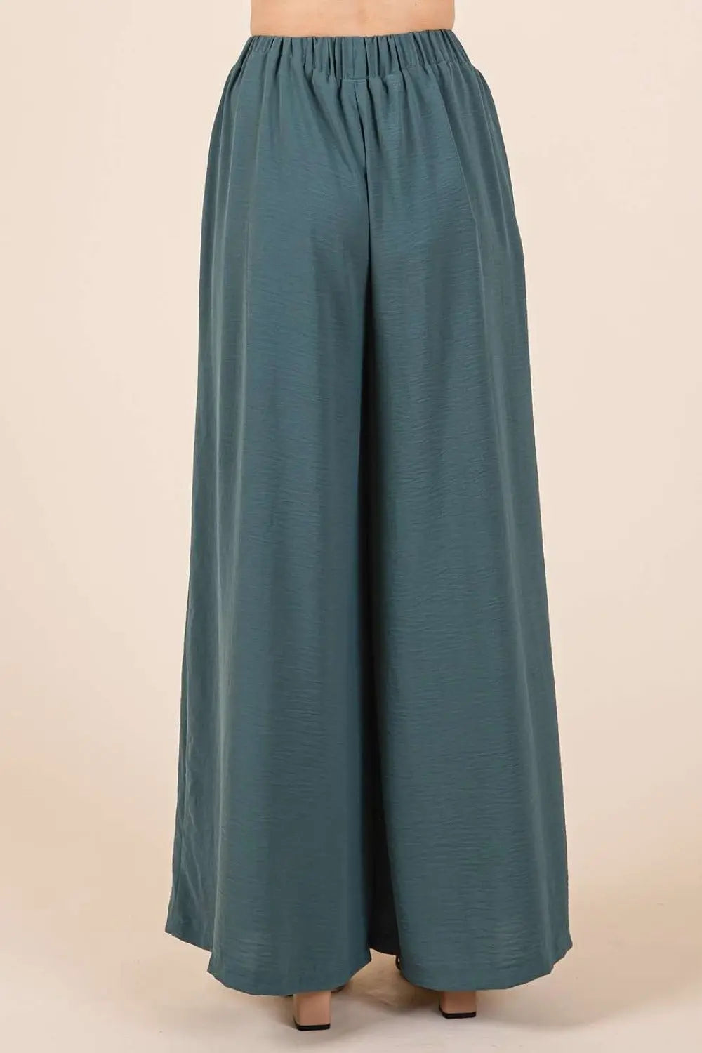 Mittoshop Pleated Wide Leg Pants-Very Besty