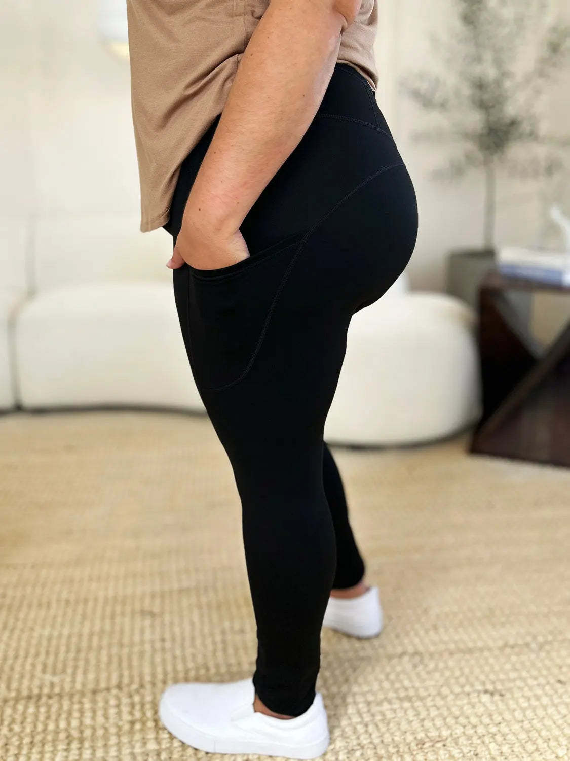 Wide Waistband Sports Leggings-Very Besty