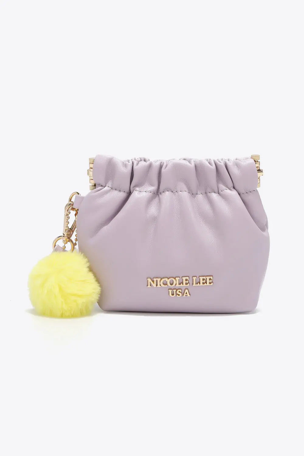 Nicole Lee USA Faux Leather Pouch-Very Besty