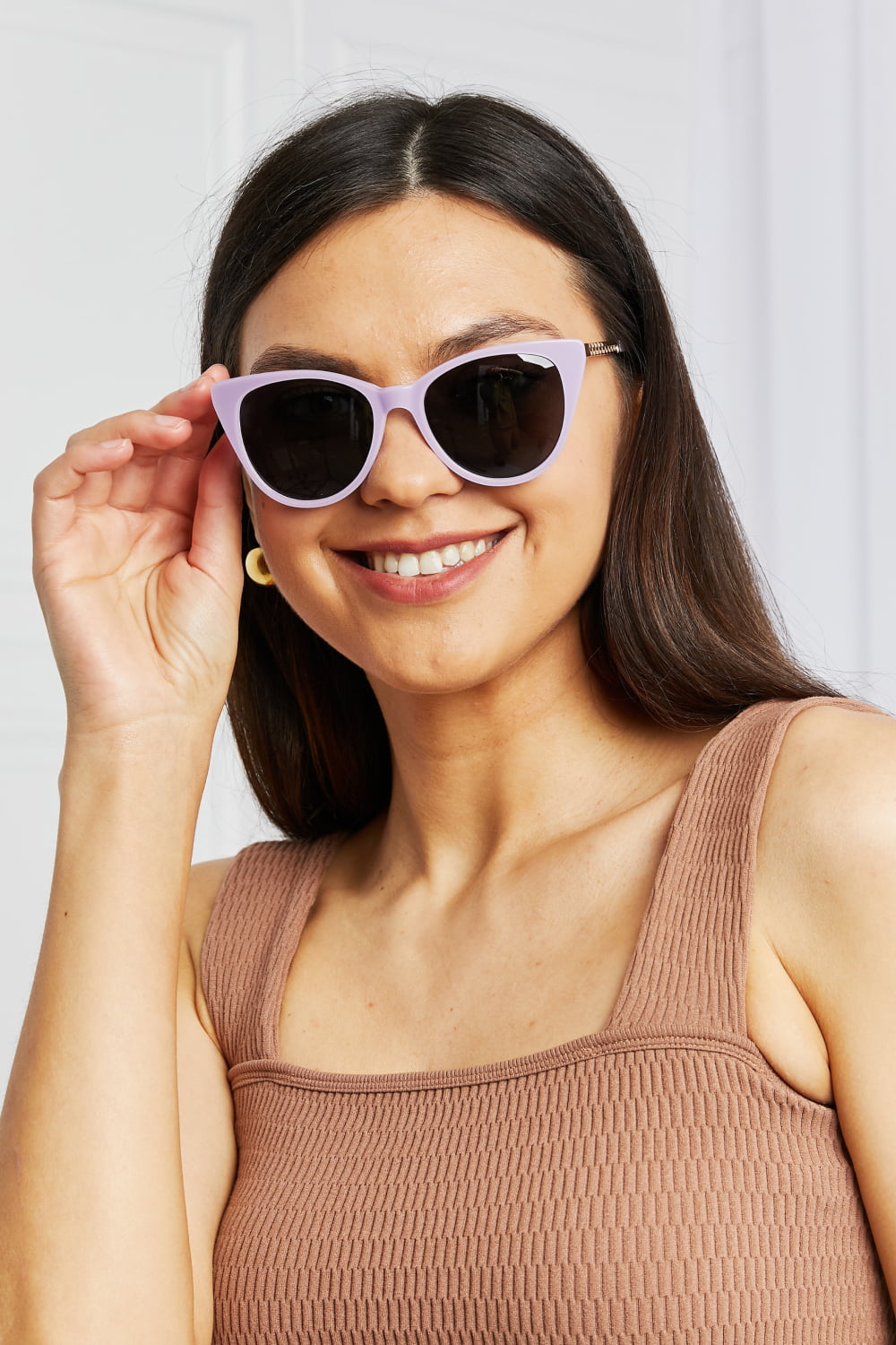 Cat-Eye Acetate Frame Sunglasses-Very Besty