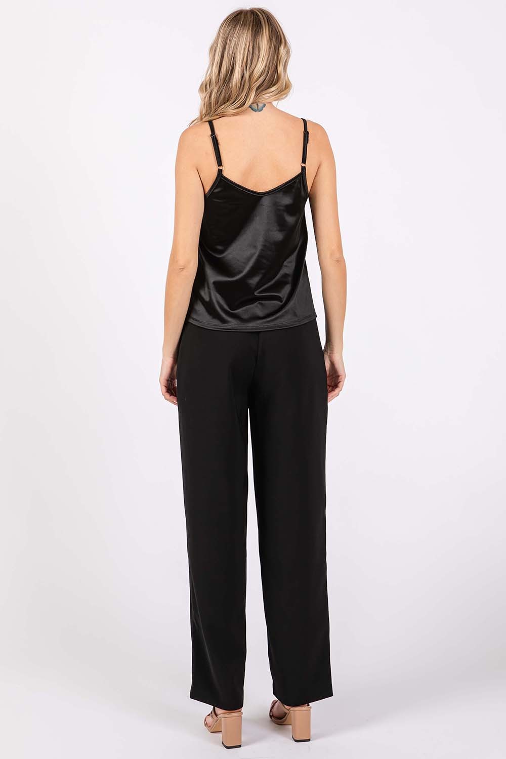 GeeGee High-Waisted Pleated Pants-Very Besty