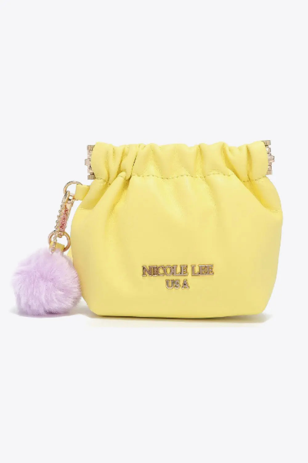Nicole Lee USA Faux Leather Pouch-Very Besty