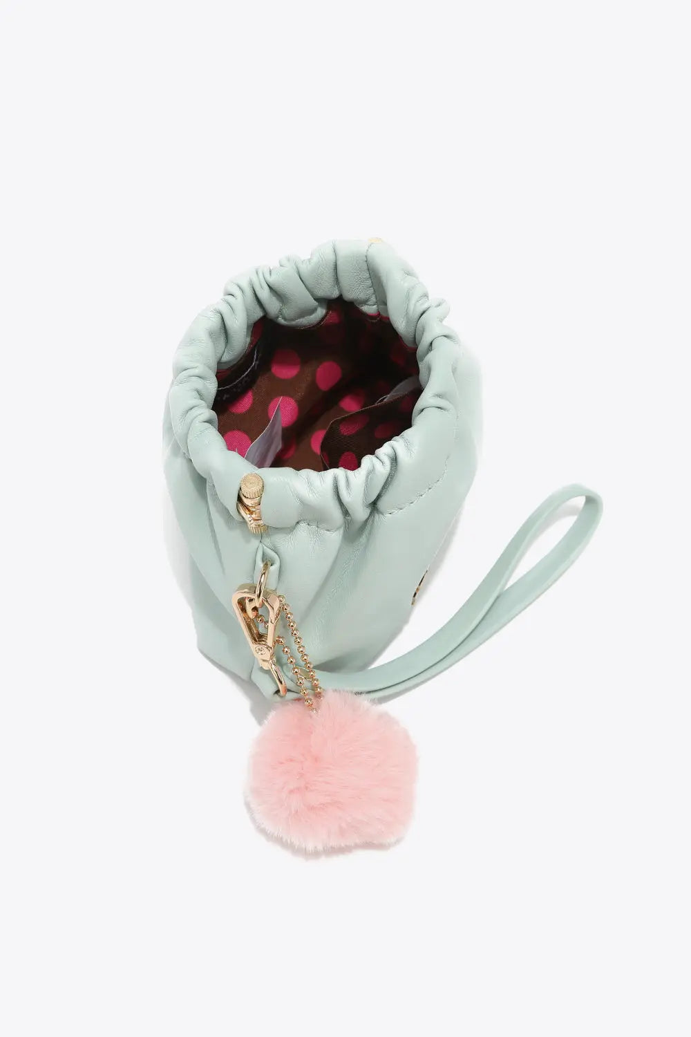 Nicole Lee USA Faux Leather Pouch-Very Besty