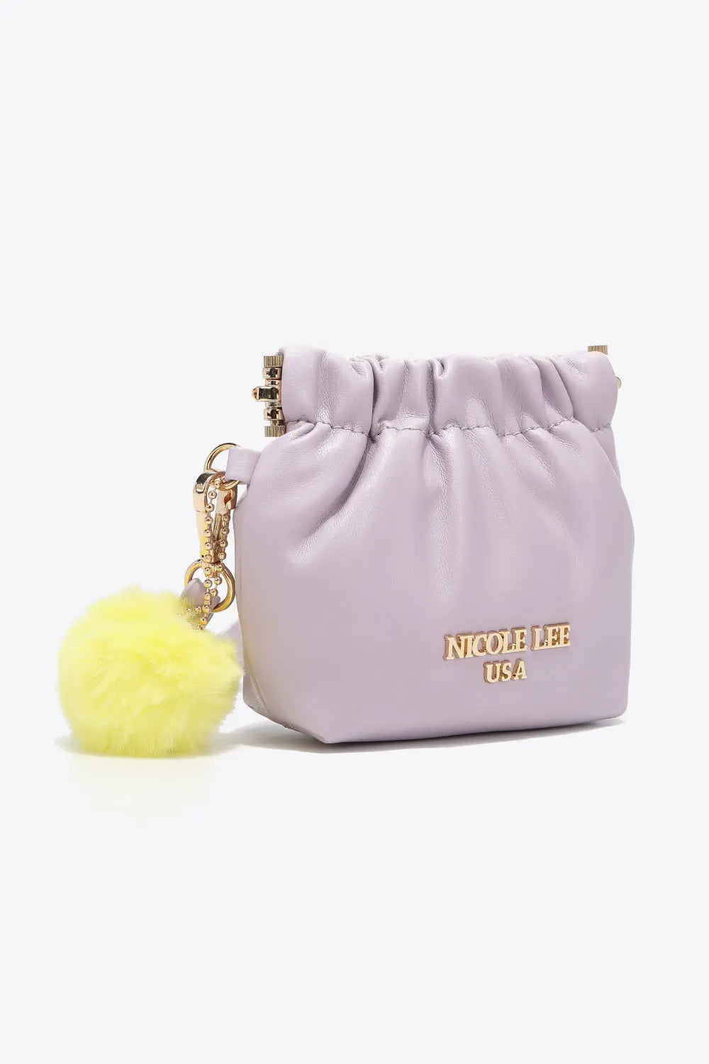 Nicole Lee USA Faux Leather Pouch-Very Besty