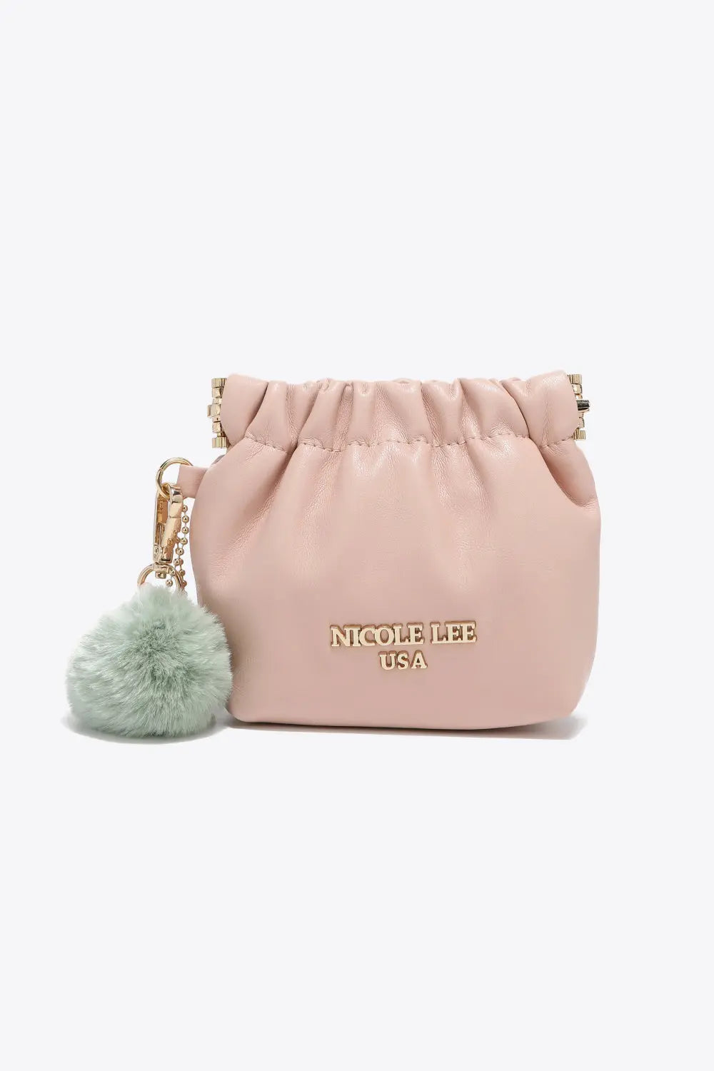 Nicole Lee USA Faux Leather Pouch-Very Besty
