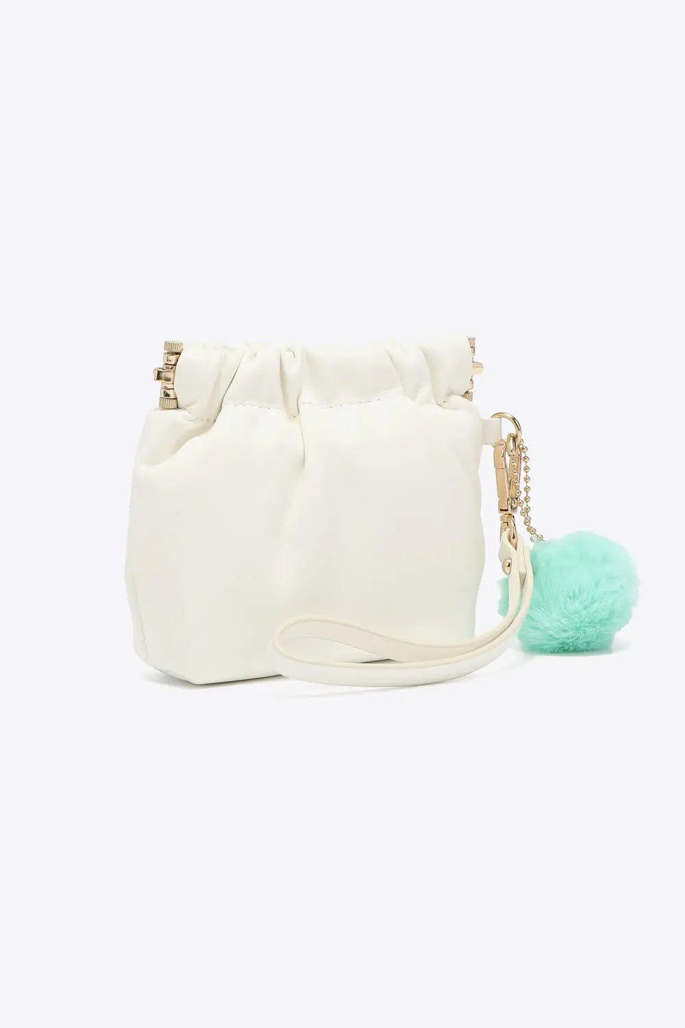 Nicole Lee USA Faux Leather Pouch-Very Besty
