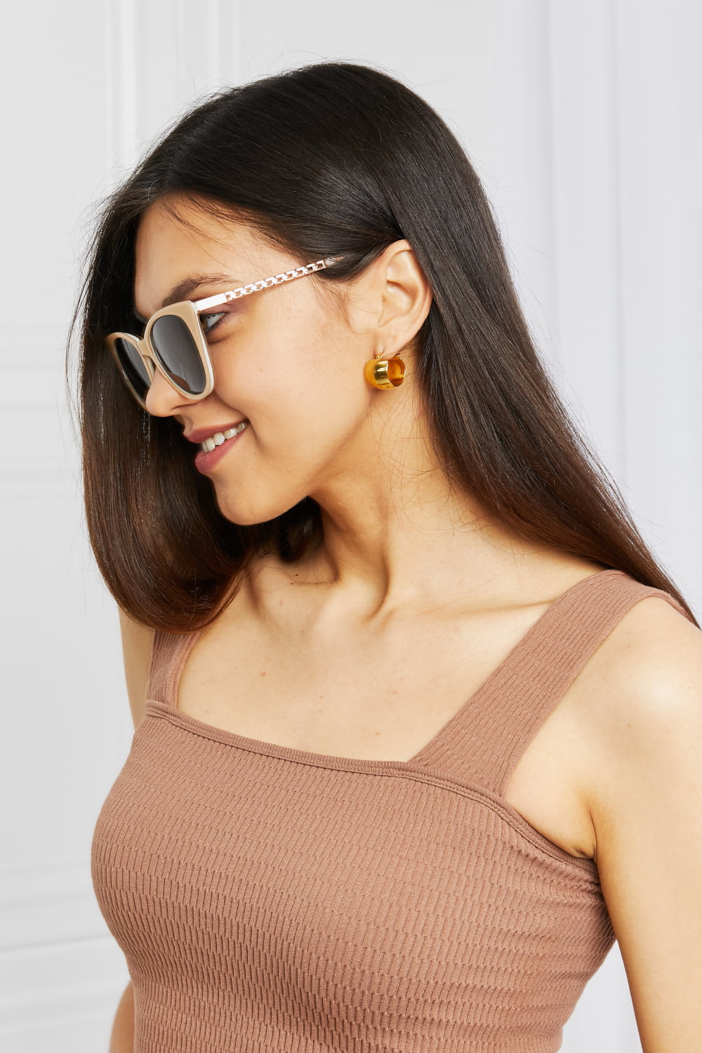 Cat-Eye Acetate Frame Sunglasses-Very Besty