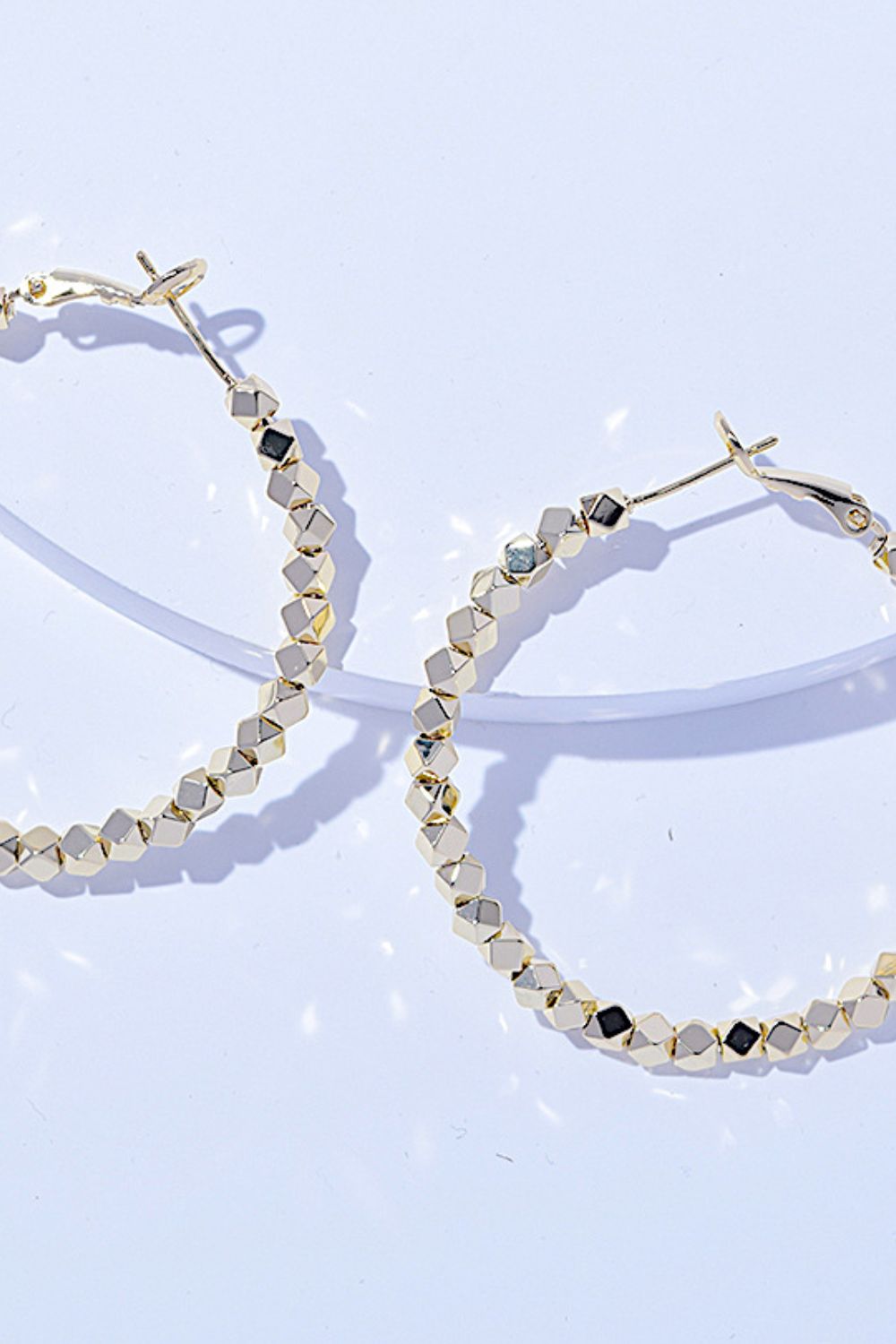 Alloy Hoop Earrings-Very Besty