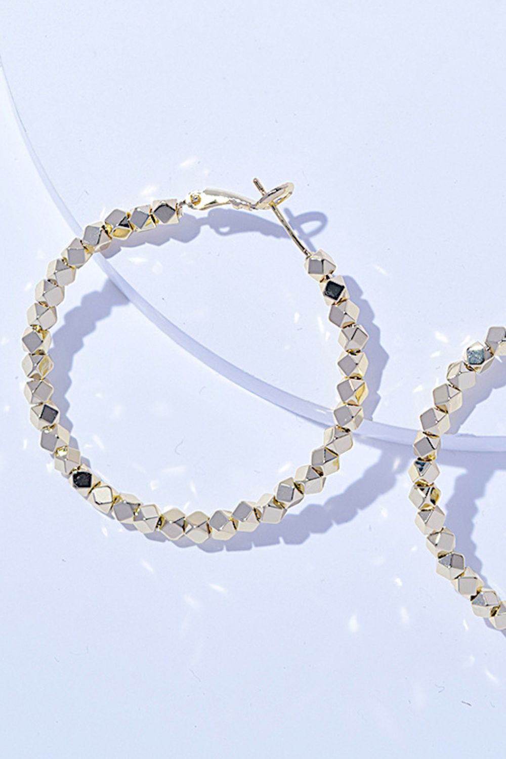 Alloy Hoop Earrings-Very Besty