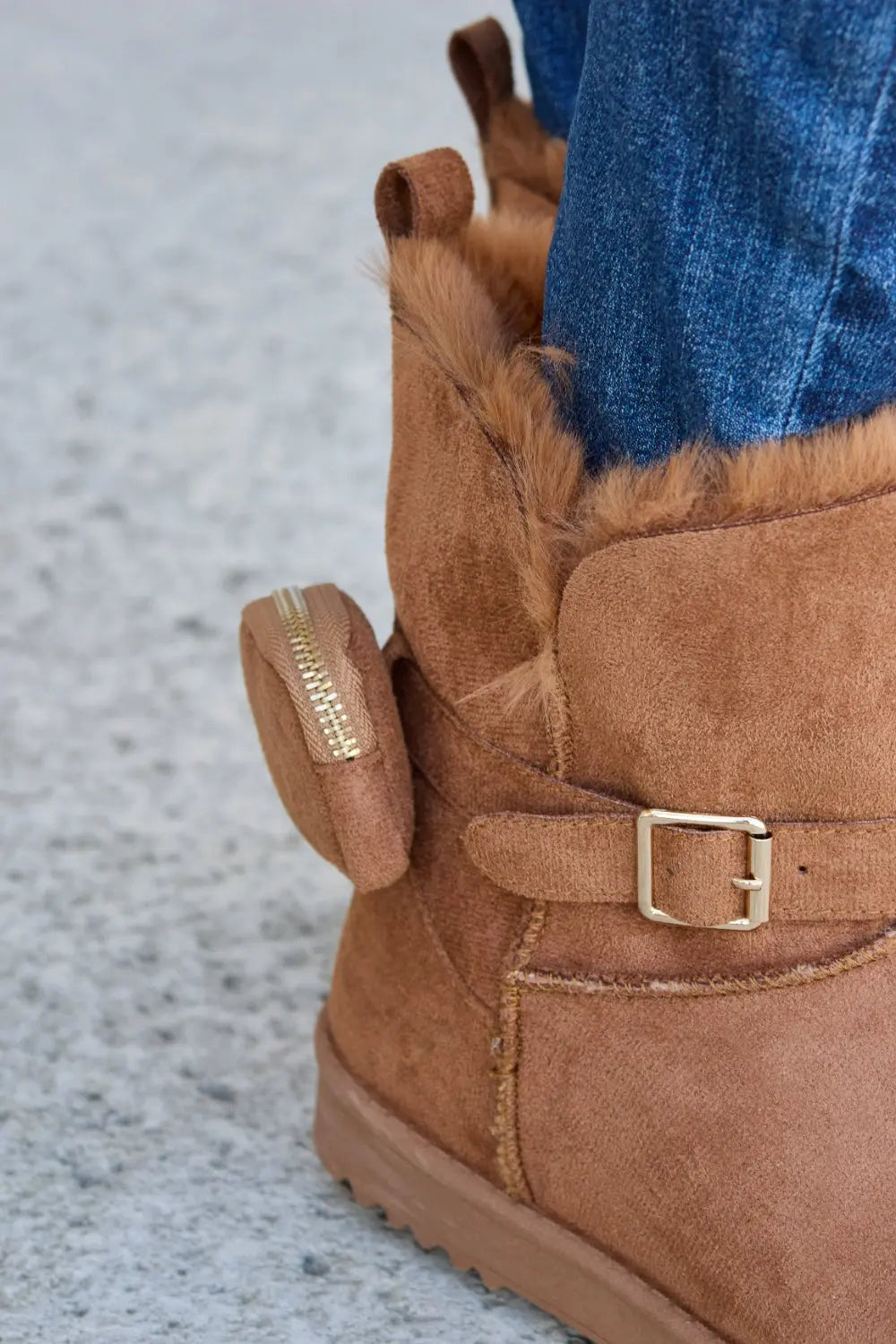 Forever Link Plush Thermal Flat Boots-Very Besty