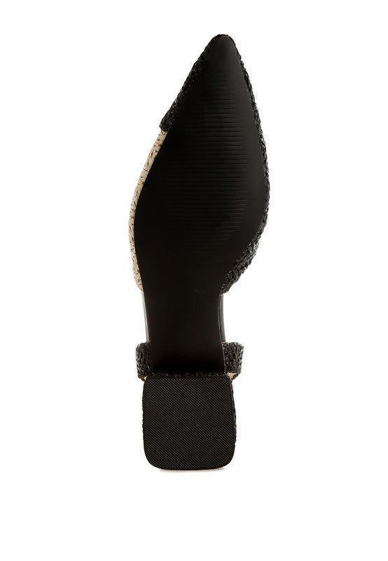 Kinjay Pointy Toe Slingback Sandals-Very Besty